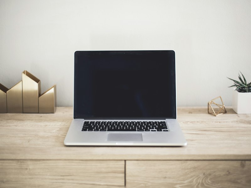 A laptop on a desk, representing laptopsa.co.za, our live e-commerce client